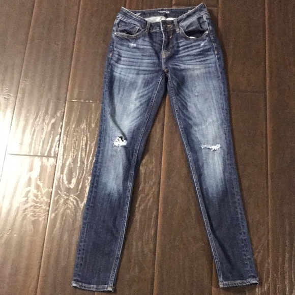 Vigoss Denim - Vigoss Distressed Jagger Skinny Jeans